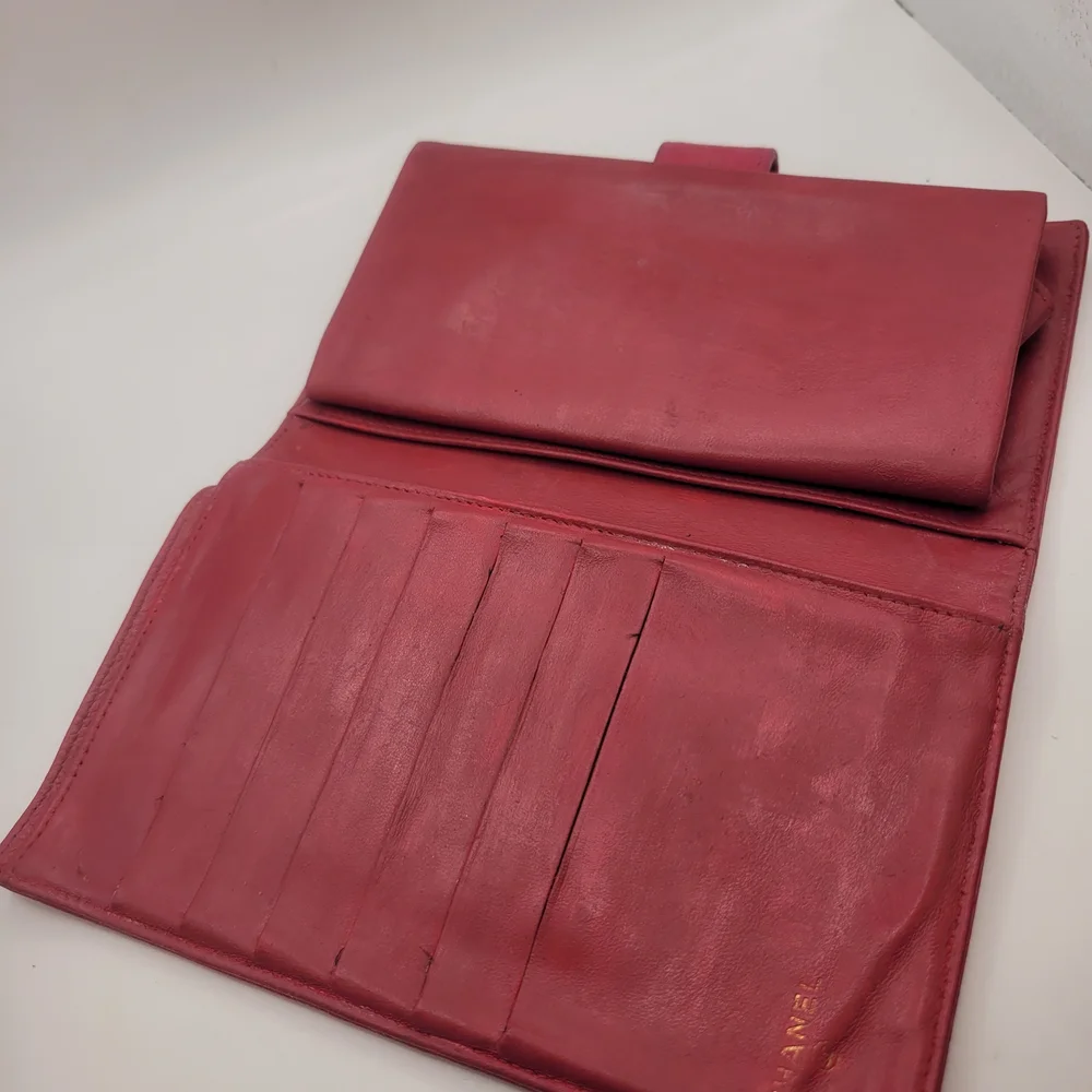 CHANEL caviar leather